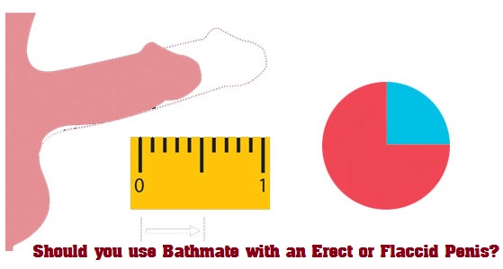 use bathmate with flaccid or erect penis